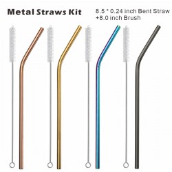 Stainless Steel Straw Set...