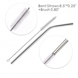 Stainless Steel Straw Set...