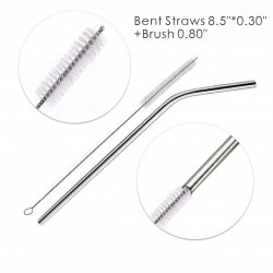 Stainless Steel Straw Set...