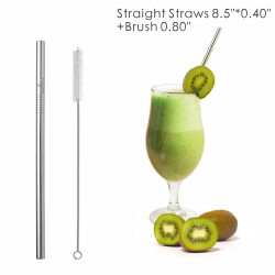 Stainless Steel Straw Set...