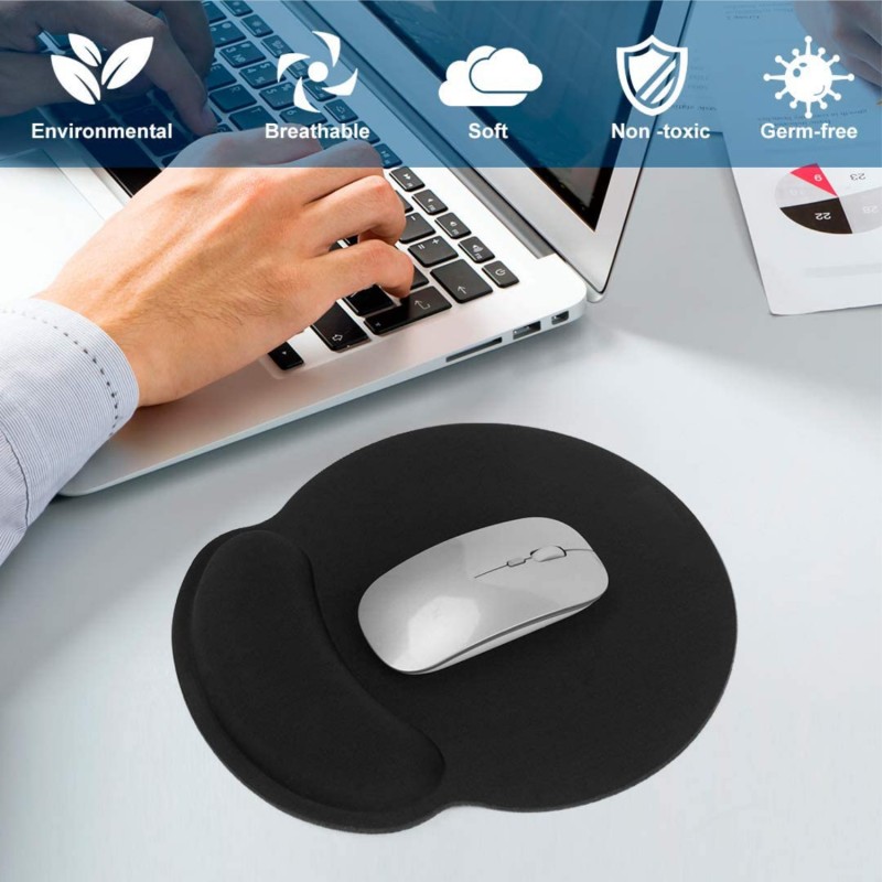 Ergonomic Gaming Office Mouse Pad Mat Mousepad with Rest Wrist