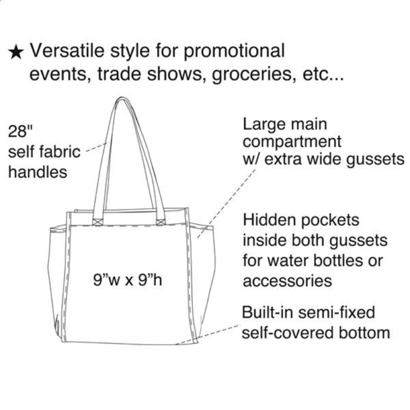 DTB29 All-Purpose Tote, Shopper Tote, Grocery Tote Bag