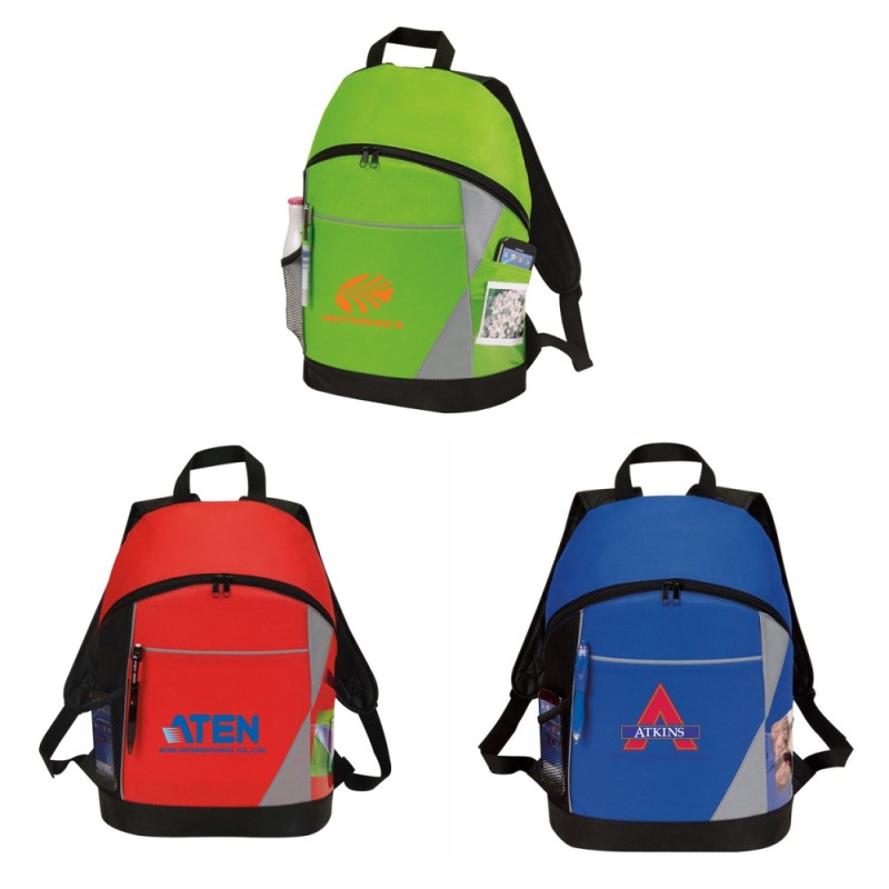 DBP01 "eGREEN" Backpack, Personalised Backpack, Custom Backpack