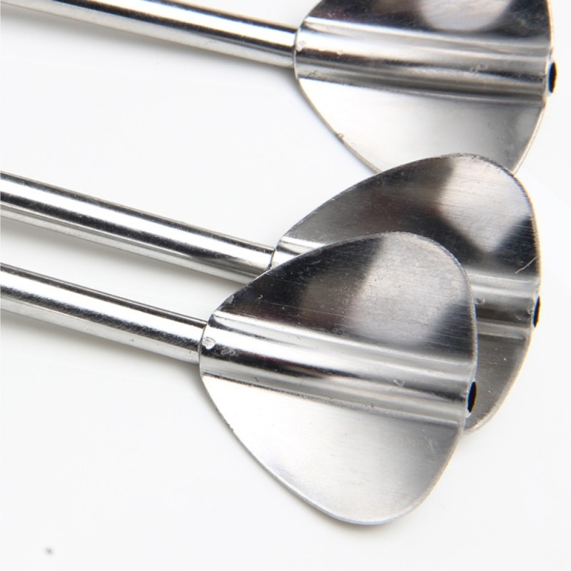 MS13 2 in 1 Metal Straws With Spoon, Mixing Spoon Straw
