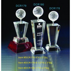 DCR178 Golf Optical Crystal...