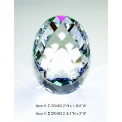 DCR452 Rainbow Faceted Egg...