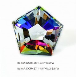 DCR456 Rainbow Faceted Star...