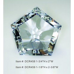 DCR458 Faceted Star Crystal...