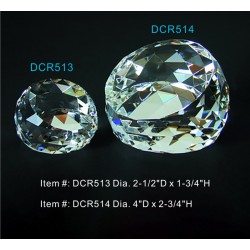 DCR514 Faceted Dome Crystal...