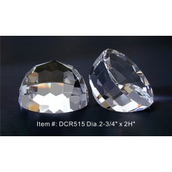 DCR515 Faceted Dome Crystal...