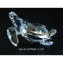 DCR686 Turtle Crystal Award...