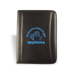 DPO11  Zippered Padfolio,...