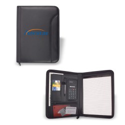 DPO13  Zippered Padfolio,...