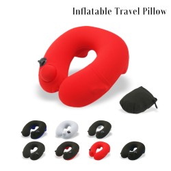 SITP18 Carry on Inflatable Foot Rest Pillow with Packsack