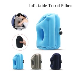 SITP17 Carry on Inflatable Foot Rest Pillow with Packsack