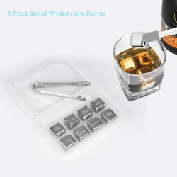 IC04  8 PCS Whiskey Ice...