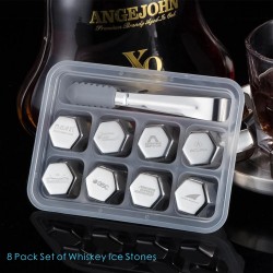 IC07  8 PCS Whiskey Ice...