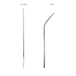 Stainless Steel Straw 2-Pack – FlasKap